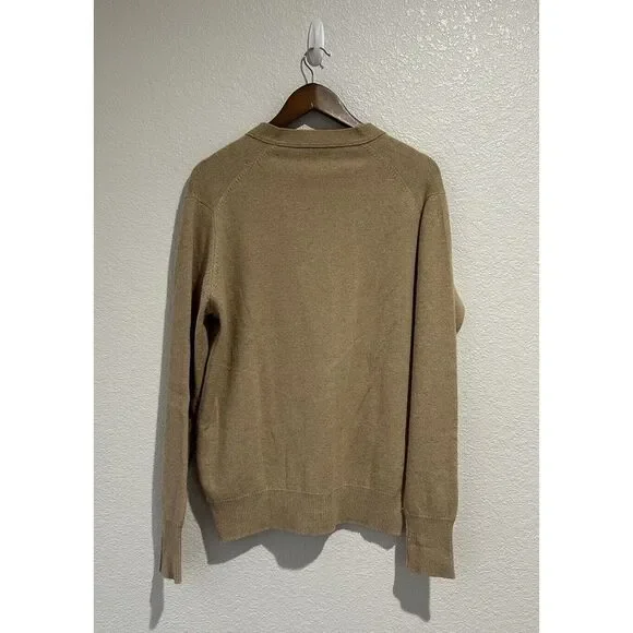 VINTAGE S. Fisher Burlington Arcade Cashmere Cardigan Sweater Adult Large Mens